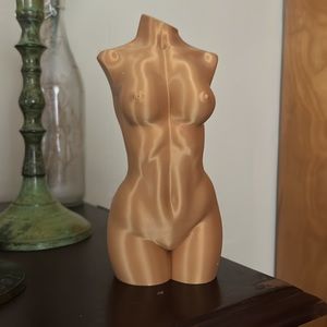 Gold Woman Body Statue